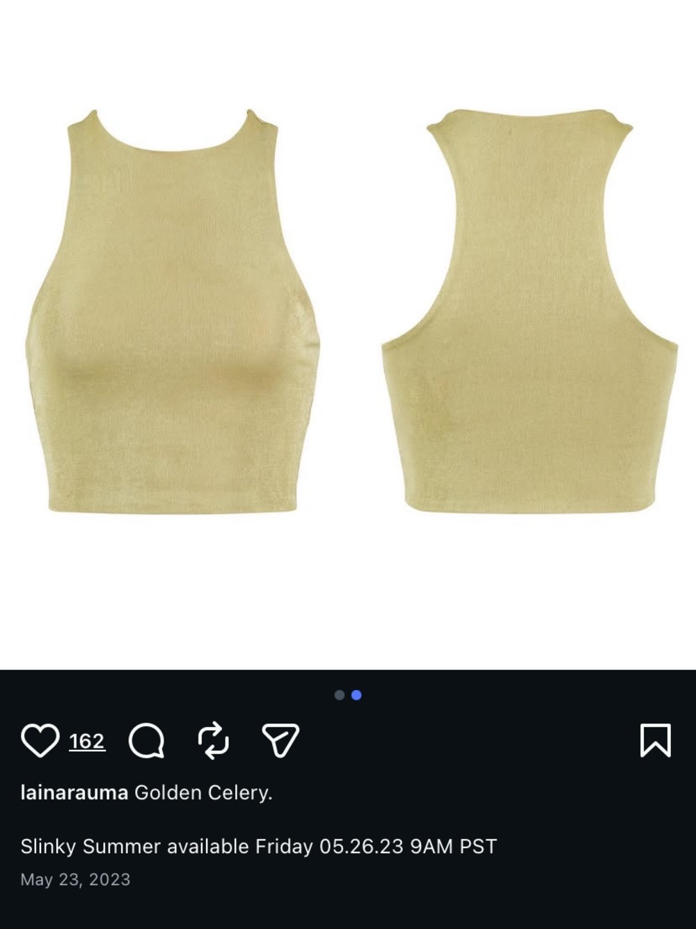 Laina Rauma Slinky Tank